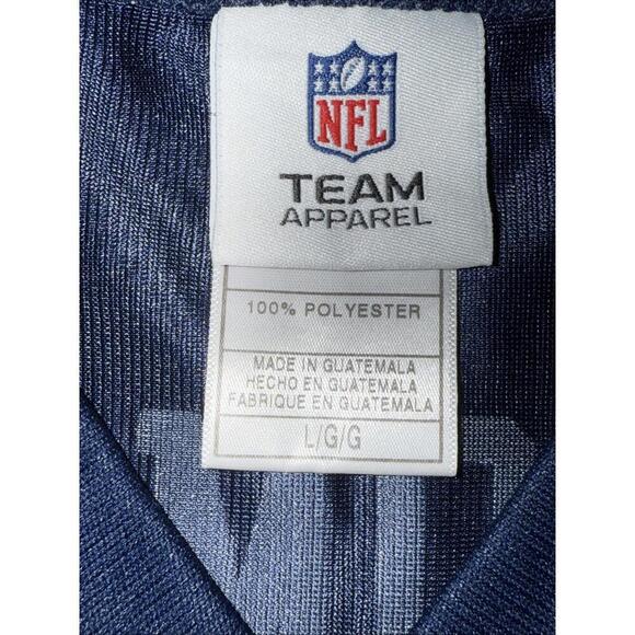 NFL Blue Dallas Cowboys V Neck Jersey Romo #9 Football Sports Shirt Kid Large - Picture 8 of 13